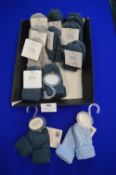 *12x Pair of Nursey Time Infant Mittens 0-6 months