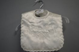 *My Christening Day Baby’s Bib in Ivory