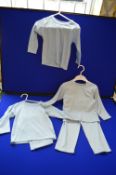 *3x Blue Pyjama Sets Size: 3-6 months