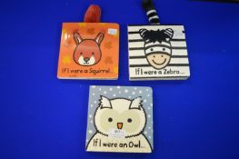 *3x Jelly Cat Learning Books