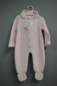 *Dandelion Knitted Baby Pram Suit Size: 6-9 months
