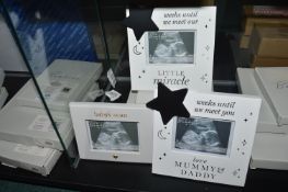 *3x Bambino Baby Scan Photo Frames etc.