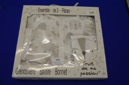 *Fruit de Ma Passion 3pc Baby Set