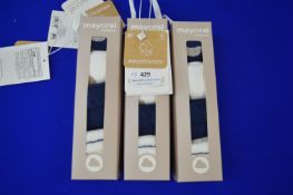 *3x Mayoral Newborn Socks 4pk