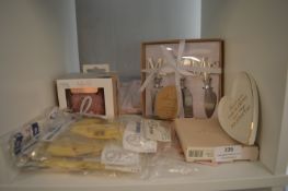 *Just Married Cheese Knife Set, Balloons, etc.