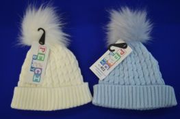 *2x Pesci Baby Bobble Hats