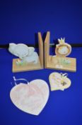 *Little Moments Animal Bookends, and Two Heart Signs