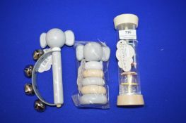 *3x Bambino Wooden Baby Toys Elephants & Bears