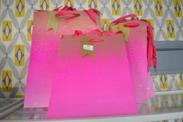 *Gold & Pink Gift Bags (three sizes)