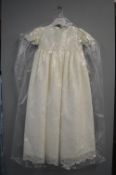 *Visara Ivory Christening Gown Size: 9-12 months