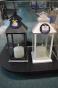 *2x Schudehill Eternal Flame LED Lanterns
