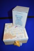 *Mighty Dinosaur Wooden Keepsake Box and a Teddy Money Bank