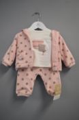 *Mayoral Newborn Rosa Baby 3pc Set Size: 2-4 months
