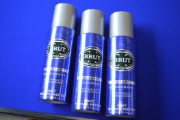 3x Brut Ocean Deodorant 200ml