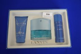 Oxygene Pour Homme by Lanvin Gift Set - 30ml EDT, 50ml Deodorant, and 50ml Shower Gel