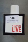 Lacoste Live 100ml EDT (unboxed)