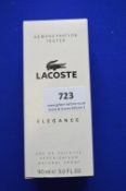 Lacoste Elegance for Men 90ml EDT Tester