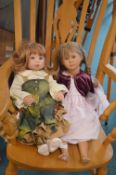 2x Lifelike Dolls