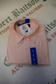 *Jachs Men’s Baby Pink 100% Linen Shirt Size: L