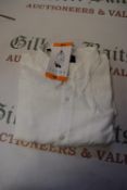 *Jachs Men’s 100% White Linen Long Sleeve Shirts Size: XXL