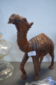 Carved Wooden Camel