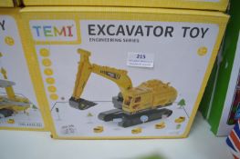 Temi Excavator Engineering Toys