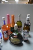 7x Bottles of Assorted Alcohol Including Vintage