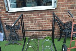 Metal Shop Display Sofa Support