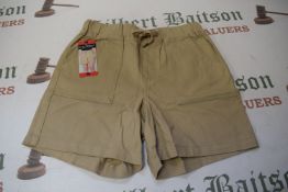 *Women’s Beige 97% Cotton Shorts Size: M
