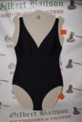*DKNY Women’s Black Swimsuit Size: 16