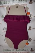 *DKNY Women’s Magenta Swimsuit Size: 16