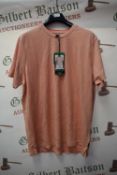 *Tahari Men’s Salmon T-Shirt Size: XL