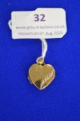9ct Gold Heart Locket 1.7g