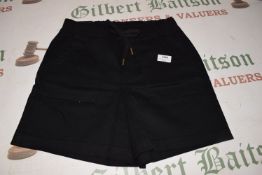 *Women’s Black 97% Cotton Shorts Size: S