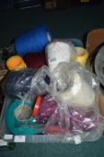 Assorted Spools of Yarn