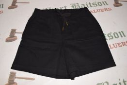*Women’s Black 97% Cotton Shorts Size: S