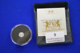 204 Saint George & the Dragon Platinum Proof £5 Coin 0.5g