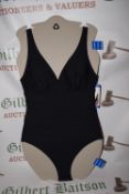 *DKNY Women’s Black Swimsuit Size: 10