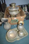Vintage Electric Samovar & Tea Set