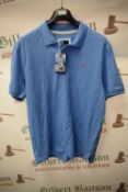 *Crew Clothing Co. Men’s Baby Blue Polo Size: L