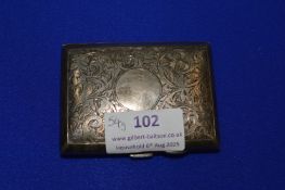 Hallmarked Silver Cigarette Case - Birmingham 1946, 54g