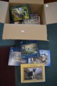 Quantity of Assorted Used Jigsaw Puzzles