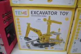 Temi Excavator Engineering Toys