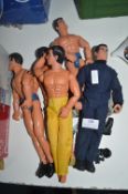 5x Vintage Action Men