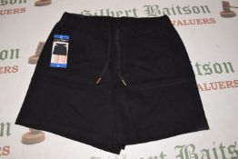 *Women’s Black 97% Cotton Shorts Size: L