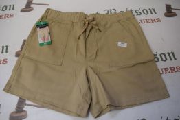 *Women’s Beige 97% Cotton Shorts Size: XL