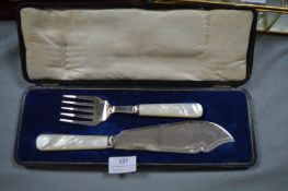 Cased EPNS Serving Set