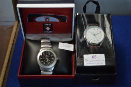 Two Gents Quarts Wristwatches