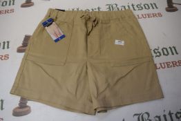 *Women’s Beige 97% Cotton Shorts Size: L