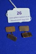 Pair of 9ct Gold Cufflinks 4.99g